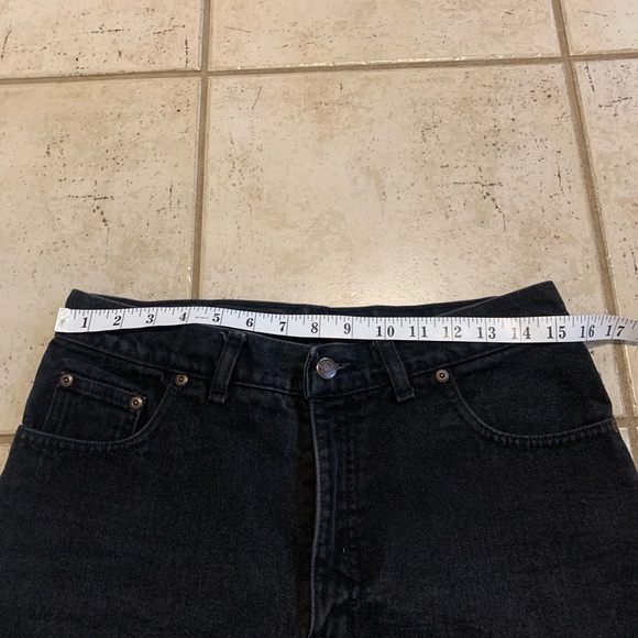 Denver Hayes 31x32 Black Straight Leg High Rise 100% Cotton Jeans - Picture 4 of 6